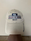 COLORADO River Guides Steamboat Vail Tan Couray Baseball Hat Cap One Size Velcro Adjustable
