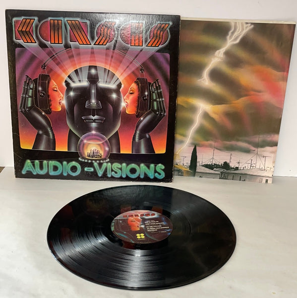 € Vintage KANSAS Audio-Visions Vinyl LP Album Kirshner 1980 36588