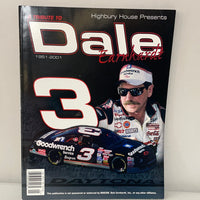 a* A Tribute To DALE EARNHARDT Sr 1951-2001 Highbury House Softcover Nascar #3 Book Magazine