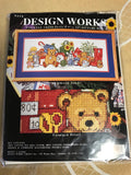 NEW Vintage Design Works Rummage Sale Counted Cross Stitch Kit #9416 Bears Sealed