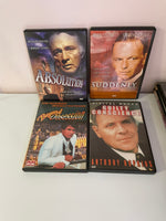 a* Lot/4 DVDs Movies Psycho Thrillers Drama Hopkins Sinatra  Burton Berenger