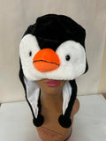 € Winter Wear Boys/Girls Hat Wild Critters Plush "Perry Penguin" Super Soft Warm Fun