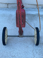 a* Vintage 1970s HONDA Kick N Go 3 Wheel Scooter Red Parts Missing