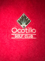 a* OCOTILLO Golf Club Red Tri-Fold Golf Towel Chandler AZ