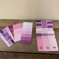 *Variety of Pink Purple Color Paint Home Decor Decorating 2020 Samples