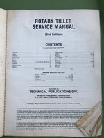 € Rotary Tiller Service Manual 2nd Edition by Technical Publications 1985