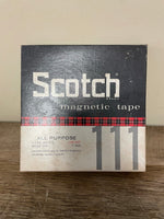 *Vintage Scotch 111 Magnetic Projector Tape Reel  1/4" x 1200' 7"