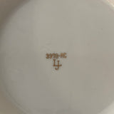 + Vintage Hand Painted LJ Japan Porcelain Bowl Birds Orange #3978-RC Decor