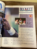 (V) BECKETT FOOTBALL CARD MONTHLY Magazine Vintage 1992 December Dan Marino Miami Dolphins