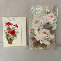 a* Vintage Lot/4 Used Mother’s Day Mom Greeting Cards Crafts Scrapbooking