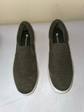 Women’s FABLETICS Pier Platform Slip On Sneaker Shoes Army Olive Green Sz 6