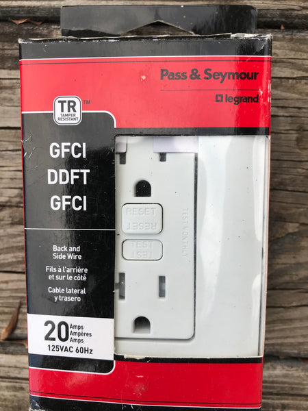 NIB ELECTRICAL Outlet Pass & Seymour Tamper Resistant White
