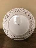 €€ @HOME White Lace China Porcelain Variety of Pieces