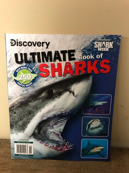 NEW DISCOVERY Ultimate Book of Sharks  Magazine Variety of 2020