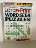 +* NEW Large Print Word Seeks PUZZLE Magazine November 2022 PENNYPRESS Easy to Read