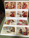 New Vintage 24 Old Fashioned Santa Claus Post Cards SUZANNE PRESLEY