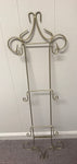 a* Gold Metal Wall Mount Plate Holder Rack