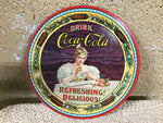 a* Vintage COCA COLA Serving Tray 75th Year in Kentucky Retired