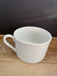 a* HB Hotel Balfour Single White Coffee Tea Cup Mug