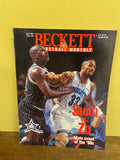 *BECKETT BASKETBALL CARD MONTHLY Magazine Vintage Lot/2 1994 Apr Jun Shaquille vs Zo & Pippen