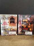 Lot/6 Vintage EARLY AMERICAN HOMES Magazine 2000 Feb,April,June,August, October,December