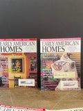 Lot/6 Vintage EARLY AMERICAN HOMES Magazine 2000 Feb,April,June,August, October,December