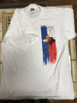 NEW Vintage Mens GENE WATSON He’s Back in Texas Again Tshirt Single Stitch Cotton Poly White Size L