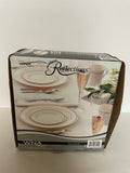 a** NEW WNA Reflections 160 Piece Set Heavy Plastic Silverware 80 Forks/40 Spoons & Knives