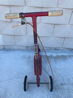 a* Vintage 1970s HONDA Kick N Go 3 Wheel Scooter Red Parts Missing