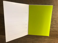 *Green Cupcake RAZZLE DAZZLES Set/8 Blank Come Celebrate Invitation Cards and Envelopes Sealed