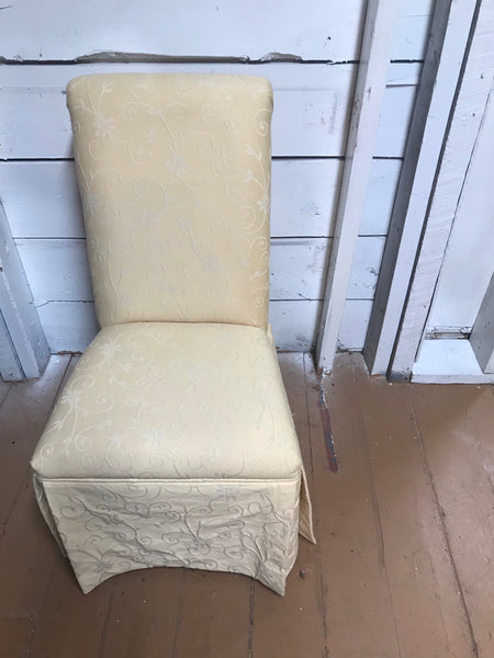 Childrens Parsons Chair Upholstered Chair Yellow