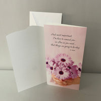 <€€ New Thinking of You Encouragement Greeting Card w/ Envelope Hallmark Between You and Me