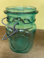 ~ Vintage Set/3 Ball Ideal Green Bicentennial Mason Jar Wired Bail (no lids) 76/A-19 Eagle