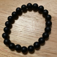 Juniors Set/3 Bead Bracelets Rock Black Gray Browns Boho