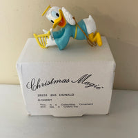 a** Vintage Grolier Disney DONALD DUCK Ornament Christmas Magic 26231 203 DCO in Box