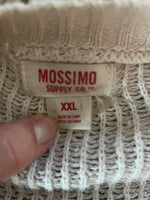 Womens XXLarge Mossimo Cream Beige Cardigan Sweater