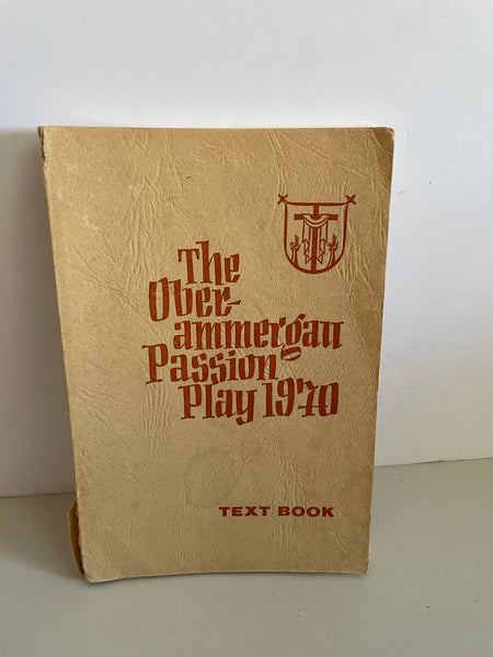 € The Ober-Ammergau Passion Play 1970 Full Play Text Book in English with Chorus