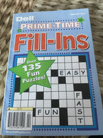 €* NEW Dell’s Prime Time Fill-In PUZZLES Magazine February 2023 Publication 135 Puzzles