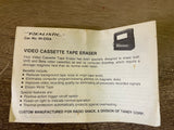+ Vintage Realistic Radio Shack 44-233A High Power Video / Audio Bulk Tape Eraser in Box