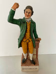 a** Vintage McCormick Whiskey Bourbon Decanter Patrick Henry 1976 Limited Edition