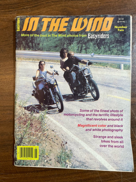 Vintage Easyriders IN THE WIND #2 Issue 1978 Motorcycle Biker Culture Men Magazine