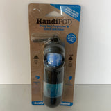 € New HandiPod Pet Poop Bag Dispenser w/ 60 Bags & 2 Sanitizers Blue