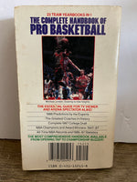 Vintage 1988 The Complete Handbook of Pro Basketball 23 Team Yearbook Z.Hollander Paperback