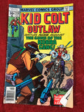 a* Vintage MARVEL Comics Kung Fu Warlord Caleb Hammer Kid Colt Outlaw Human Fly Vtg Comic Books Lot of 9 Retired