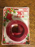 *Vintage Red/Green Ribbons Christmas Holiday Gift Wreath Tie Plastic Velvet