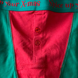 € Mens Small Sz 28”-30” Christmas Holiday Briefs Red & Green Spice Up Your X-Mas