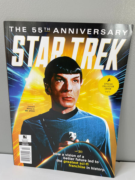 NEW The 55th Anniversary STAR TREK Special Collector Cover 2 of 2 Spring of 2022 Magazine