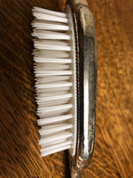 Vintage Towle Ornate Silver Handheld 8.5” Vanity Hair Brush