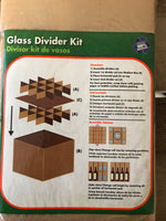 New Glass Divider Packing Kit for 32 Glasses Unopened Sealed