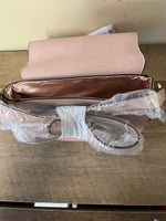 a** NEW Victoria's Secret Pink Studded Leather Handbag Crossbody Festival Bag Purse NWT